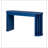 59-inch Long Console Table,Oak Veneer Sofa Table,Curved and Straight Line Design,Behind the Couch, Farmhouse Entryway Table for Entrance, Hallway, Living Room (Navy Blue)-1489931192