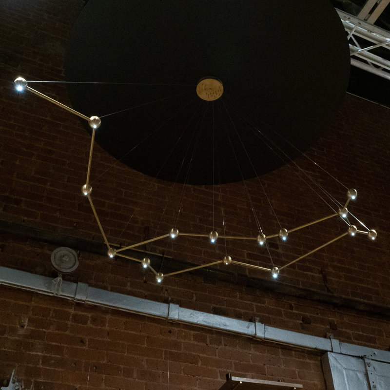 16 - Light Unique Geometric Chandelier