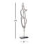 Sculpture Glane sur base en marbre
