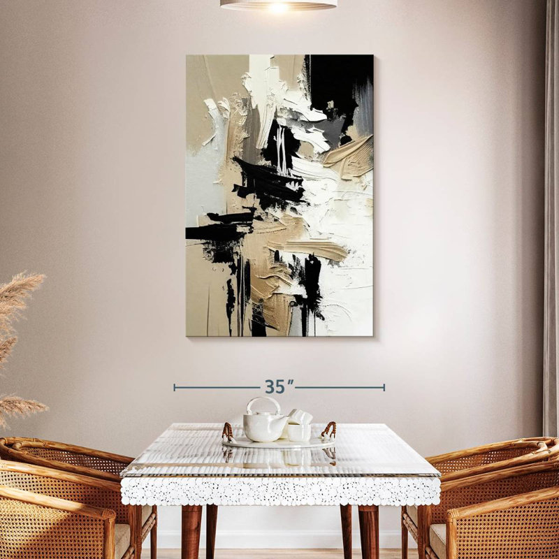 Avery Textured Abstract II, 48" H x 32" W