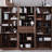 Pure solid wood bookcase