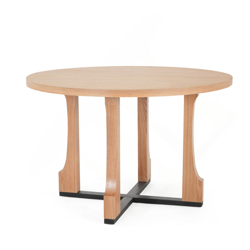 48" Round Dining Table, Natural