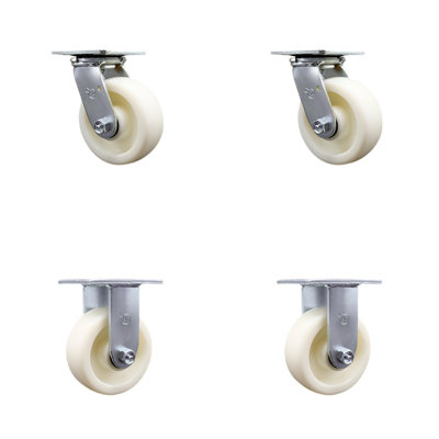 Caster Set with Roller Bearing