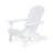  Bellwood Outdoor Adirondack Chair with Cup Holders for Patio Relaxation, White-28901164