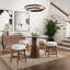 Table de salle à manger Darlington-94260383-94260386