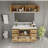 Victoria 60'' Freestanding Vanity with Single Reinforced Acrylic Sink + Top Cabinet-100853525