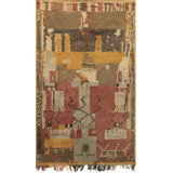 Vintage One-of-a-Kind Rectangle 5' X 8'3" Area Rug