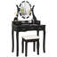 Ensemble coiffeuse et tabouret Craney-1575454764