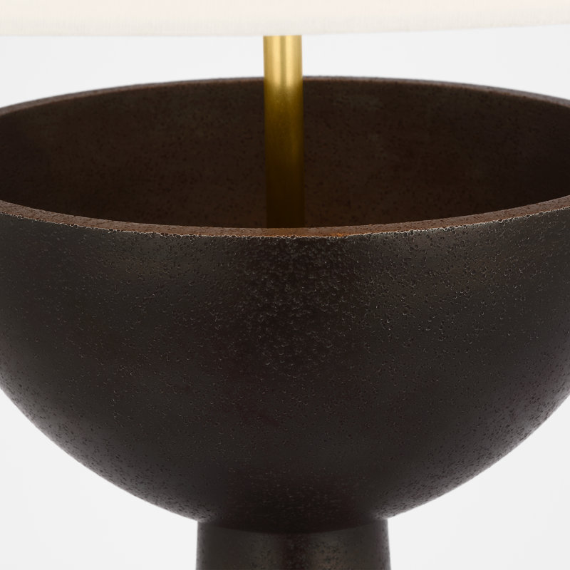 Eadan Table Lamp, Warm Iron