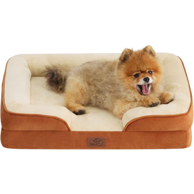 Orthopedic Dog Bed For Large Dogs - Big Washable Dog Sofa Bed Large, Supportive Foam Pet Couch Bed With Removable Washable Cover, Waterproof Lining And Nonskid Bottom