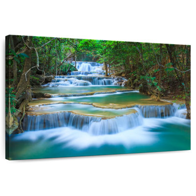 La cascade d'Erawan de Kerrick Kanchanaburi