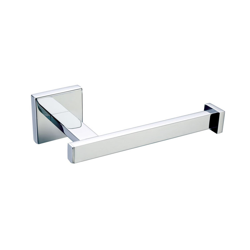 Porte-papier hygiénique en laiton DAX Roma, Nickel brossé