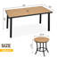 Table de salle à manger d'extérieur en aluminium Loddon-1140827691-1140827685