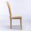 Chaise de salle à manger en lin-1208298083
