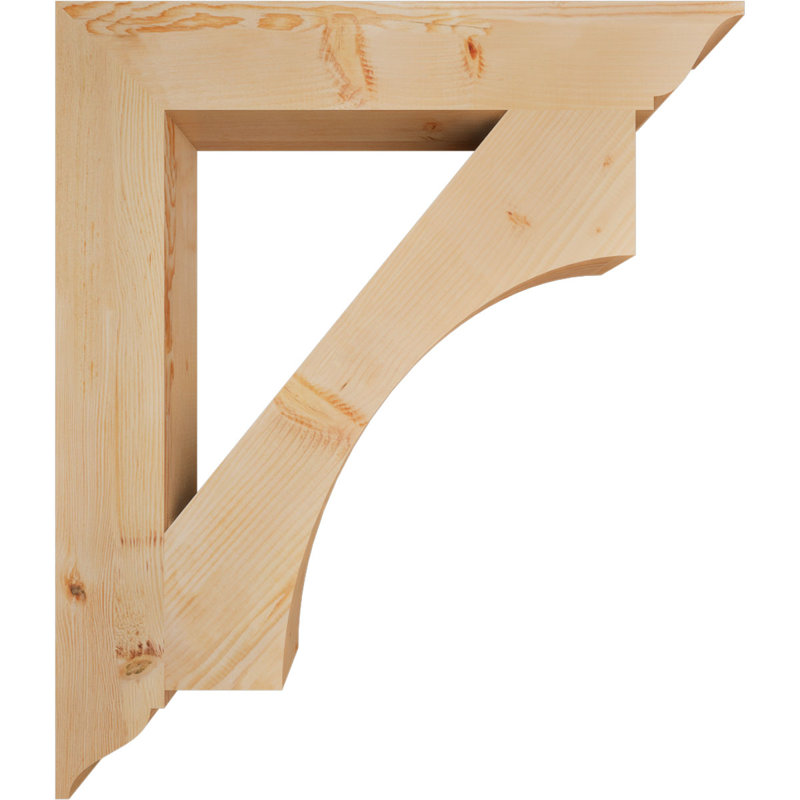 H 5,5 l, Sapin de Douglas, H 44 po x l 5,5 po x P 38 po