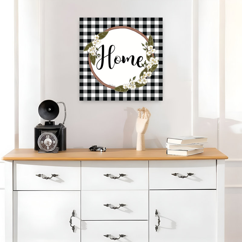 Sweet Farmhouse Home, architecture contemporaine, art floral, H 18 po x l 18 po