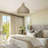 Dreamy Flush Mount Light – Palm Fibers & Brown Medium Dome 1-light Adjustable Semi Flush Mount For Bedroom Or Hallway In Modern, Boho, And Transitional Style-1850489047