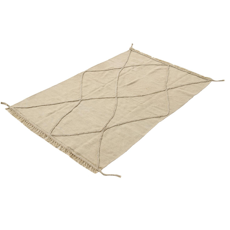 Tapis ivoire Ottilie