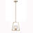 1-Light Geometric Globe Transitional Kitchen Island Pendant Light