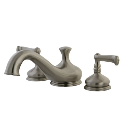 Kingston Brass Royale Two-Handle 3-Hole Deck Mount Roman Tub Faucet