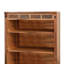 Bibliothèque Marv avec tablettes réglables, incrustation d'ardoise-105368599-105368601