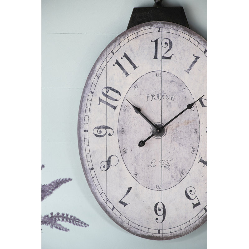 Oval Wall Clock