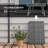 Rectangular Wicker/Rattan Outdoor Folding Side Table