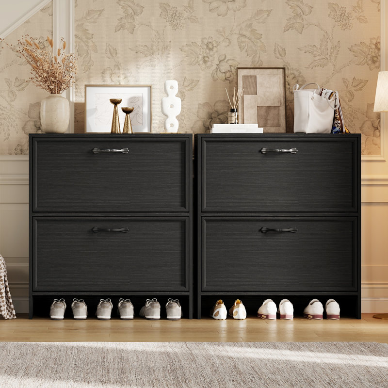 16 Pair Shoe Storage