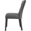 Chaise parsons capitonnée en bois massif-52098415