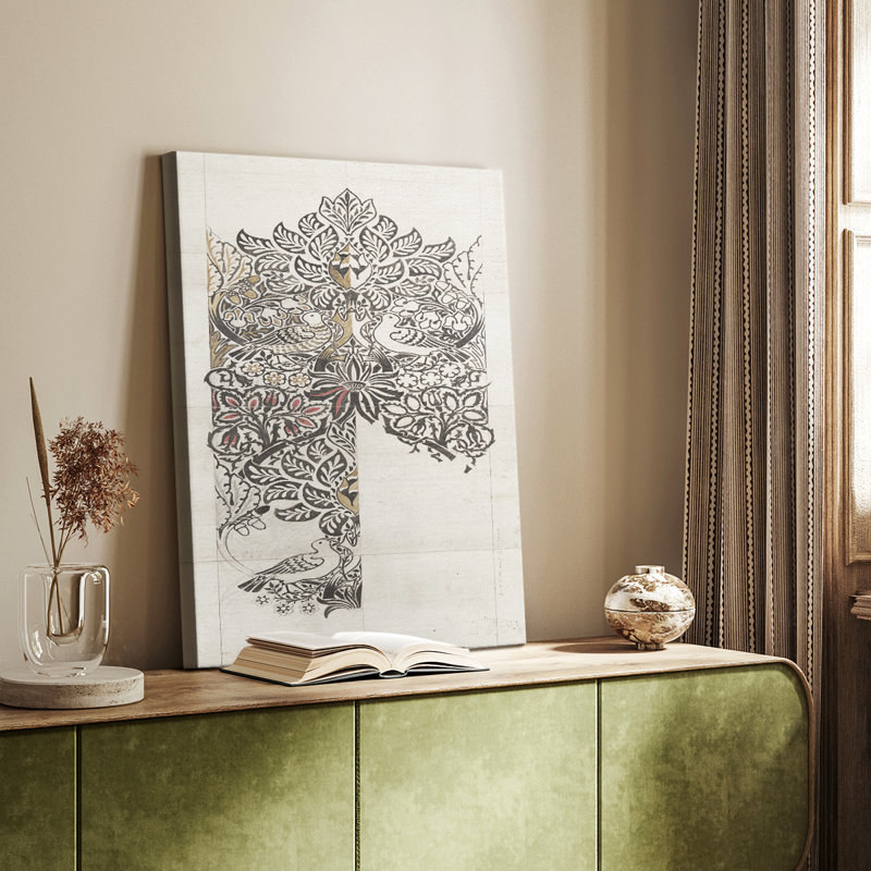 Impression abstraite rétro Cxxxx - galerie Cavas sur mesure, H 27 po x l 18 po