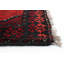 Tapis décoratif en laine rouge noué à la main 3 pi 3 po x 5 pi 10 po one-of-a-kind Bolish