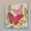 « fuchsia papillon ii » par alan hopfensperger, reproduction d’art sur toile tendue-15853966