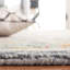 Tapis oriental gris / vert en laine / coton touffeté à la main-565748874