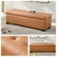 Banc rembourré brun-1374375087
