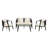 Durable And Comfortable Outdoor Seating Set-928720139