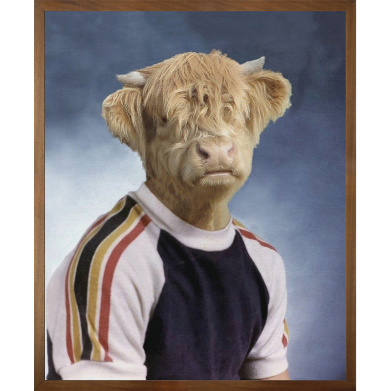 Jonathan HR by Angela Rossi - Single Picture Frame Print on Canvas
