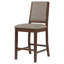 Chaise de comptoir rembourrée Lilwenn