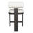  Bolster Back White Outdoor Counter Stool-1605567085