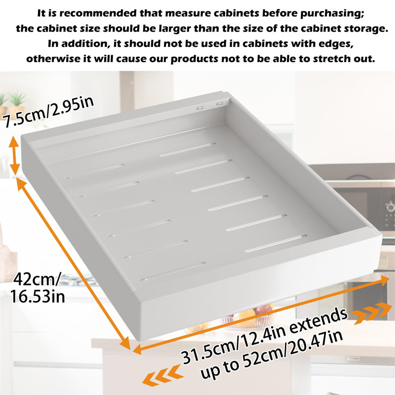 Croglin Adjustable Pull Out Drawer