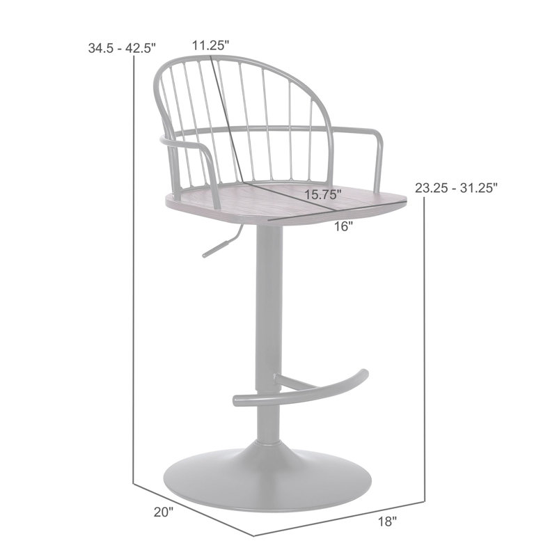 Tabouret de bar Drawe