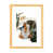 Toile avec cadre en bois beige n'est pas disponible