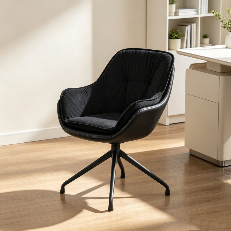 Chaise de bureau Modern, Noir