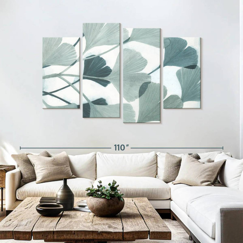 Harnek Spa Day Gingko, 54" H x 84" W