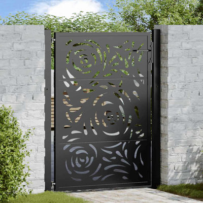  Garden Gate Steel Flame Design