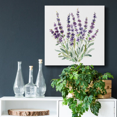 " Lavender Botanical II " Painting Print