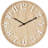 Cole And Grey Wood Distressed Wall Clock With Beaded Frame-283235380