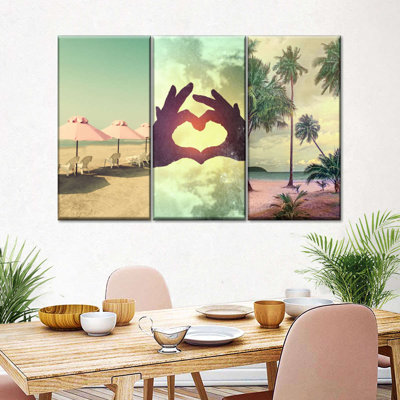«Beach Season», reproduction sur toile