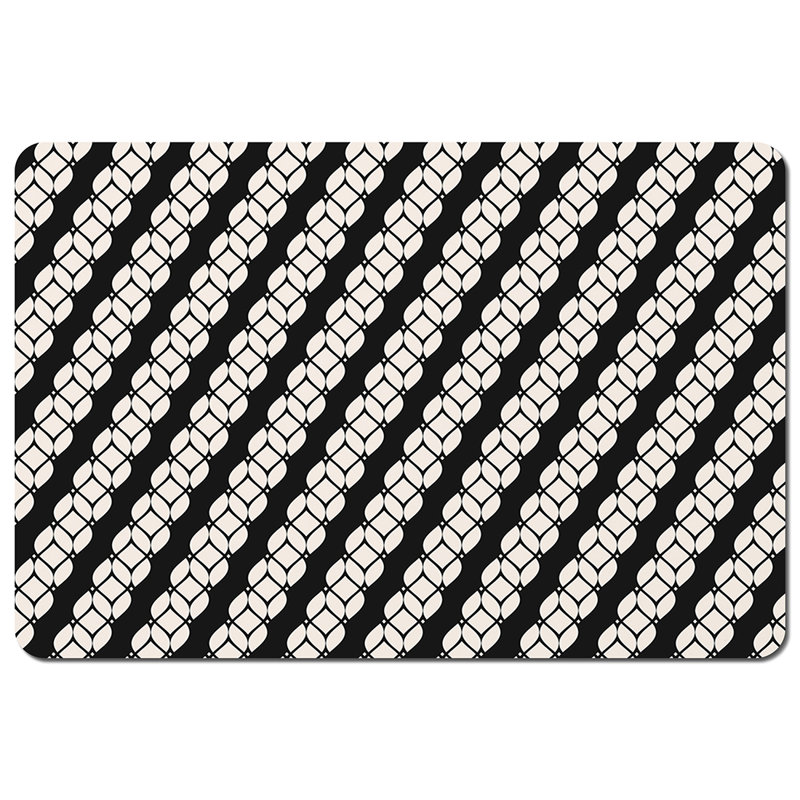 Anzavia Cork Geometric Rectangle Placemat