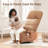 Lullacloud Manual Nursery Glider Chair With Multi Position Armrests And Adjustable Headrest - Brown-126486574