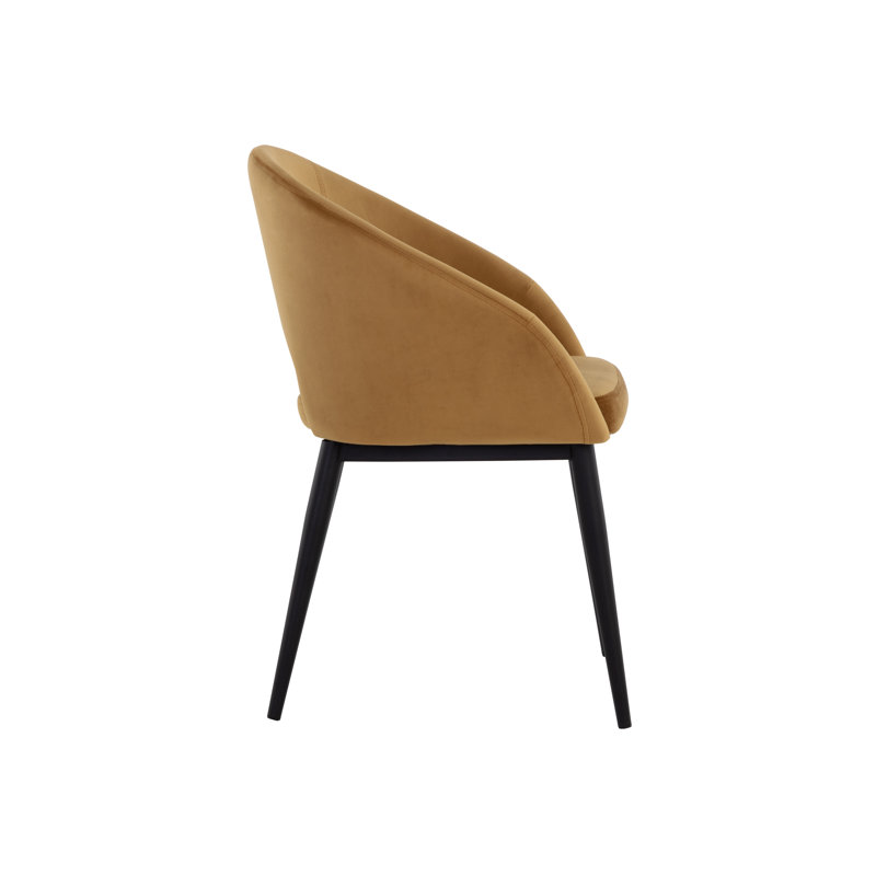Upholstered Dining Chair, Brown